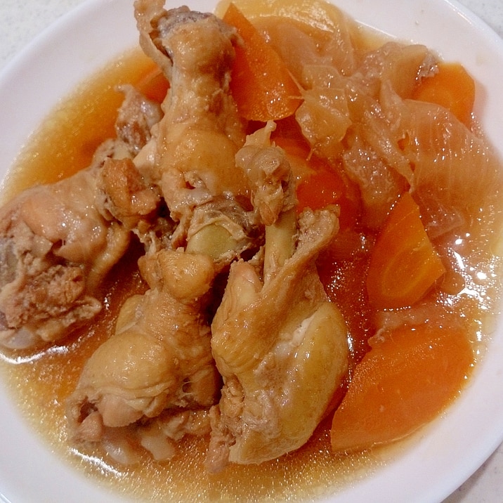 鶏手羽元と玉ねぎの甘辛煮 圧力鍋 レシピ 作り方 By Hideok8 楽天レシピ 鶏手羽元と玉ねぎの甘辛煮 圧力鍋 レシピ 作り方 By Hideok8 楽天レシピ